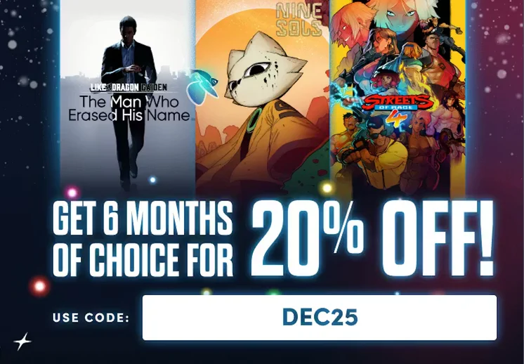Save 20% on 6 Months of Humble Choice with Code DEC25 src 1exm6bp featured