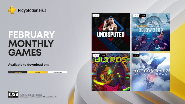 PlayStation Plus Monthly Games for February: Undisputed, Subnautica: Below Zero, Ultros, Ace Combat 7: Skies Unknown src 1glkazf featured